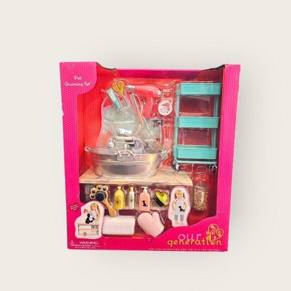 Our Generation Dog & Pet Grooming Salon Play Set (for 18 inch Dolls) - Picture 4 of 13